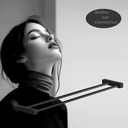 Ver imagem 2 de Toalheiro Duplo para Banheiro Preto Fosco Troia Grego Metal 50cm