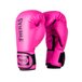 Kit Luva de Boxe Muay Thai MMA Bandagem e Bucal Rosa 12oz - 3