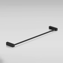 Ver imagem 3 de Toalheiro para Banheiro Preto Fosco Troia Grego Metal 50cm