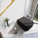 Ver imagem 2 de Porta Papel Higiênico para Banheiro Preto Fosco Orion Grego Metal