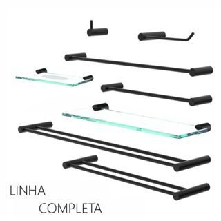 Cabide para Banheiro Orion Suporte Preto 1010or.ptfc - 7