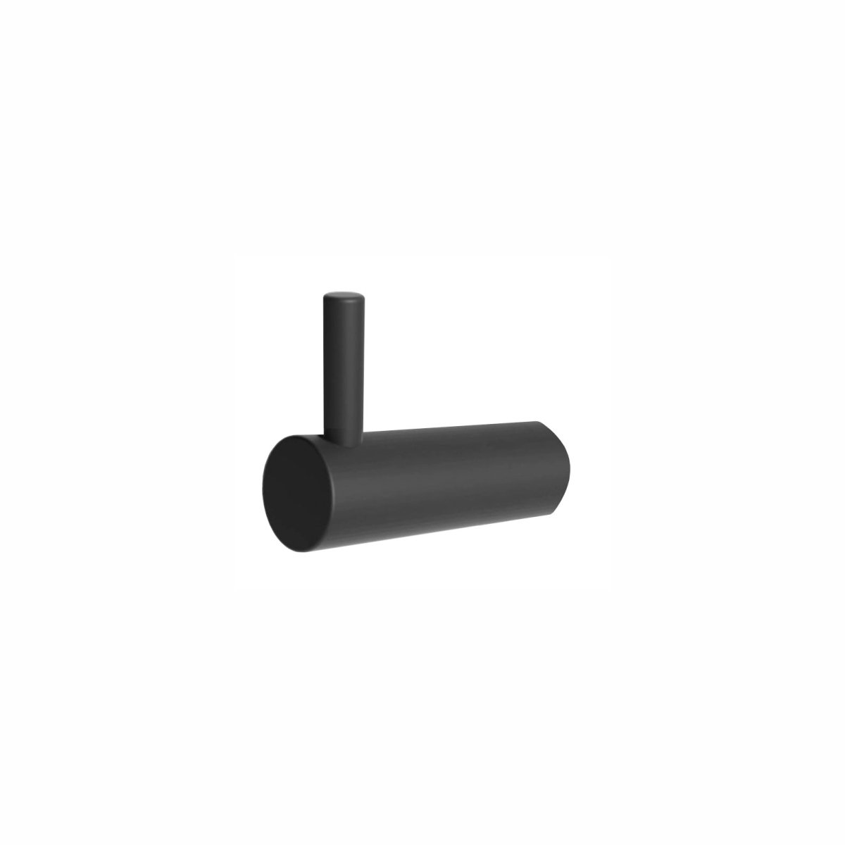 Cabide para Banheiro Orion Suporte Preto 1010or - 1