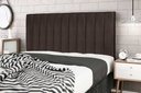 Ver imagem 1 de Cabeceira Casal King Jbe Moveis Leblon Preto 164cm Para Cama Box 158cm Decoração Quarto - Marrom