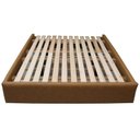 Ver imagem 1 de Cama Oslo em Tecido Caramelo para Colchão Queen 158cm - 70381