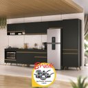 Ver imagem 1 de Cozinha Completa c/Balcão para Cooktop Veneza MP2277 Multimóveis + Brinde Jogo de Panelas Tramontina