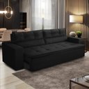 Ver imagem 1 de Sofá Retrátil e Reclinável 2 Lugares com Molas 1,50m Vanessa Suede Rover & Beato