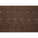 Ver imagem 3 de Colcha de casal padrão oxford 200 fios cobre leito bordado + 2 porta travesseiros