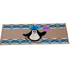 Jogo Kit Tapete de Cozinha 2 Peças Pinguim Antiderrapante Jserrano - 2