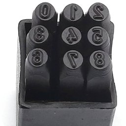 Conjunto de Algorismos de Aço 5mm - 3GX - EDA - 2