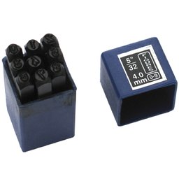 Conjunto de Algorismos de Aço 5mm - 3GX - EDA - 3