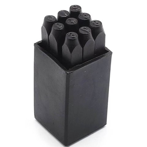 Conjunto de Algorismos de Aço 5mm - 3GX - EDA