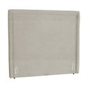 Ver imagem 3 de Cabeceira Para Cama Box Stela Suede Solteiro Bege