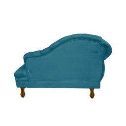Sofá Pequeno 1.20 Imperial Baby para Decoração de Ambientes:azul Royal - 2