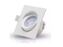 Ver imagem 2 de Spot LED Embutir Quadrado 5W Branco Quente 3000K Bivolt