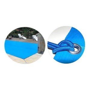 Pino + Extensor Azul para Fixar Capa Lona em Piscina 30 Peças
