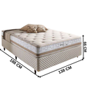 Ver imagem 4 de Conjunto Cama Box e Colchão Casal Molas Maxspring Spain Herval 138x188x66 cm