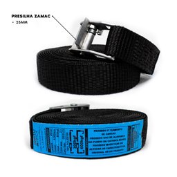 Par Fita Mordente Para Amarração De Carga Rack Bagageiro - 3