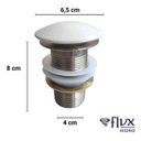Ver imagem 3 de Válvula Click Flvx Hidro 1.1/4" VC114-CER Tampa Cerâmica Branca Grande e Inox
