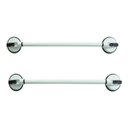 Ver imagem 1 de Kit 2 Barras de apoio 88cm