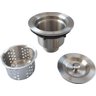 Válvula Higiênica Flvx Hidro 4.1/2" com Cesto Removível Inox - 3