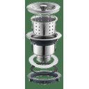 Ver imagem 5 de Válvula Higiênica Flvx Hidro 4.1/2" com Cesto Removível Inox