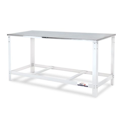 Mesa de Serviço 150x70cm com Tampo em Inox - Fc2