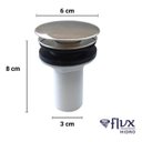 Ver imagem 3 de Válvula Click Flvx Hidro Vc78-glp Tampa Grande Inox e Plástico