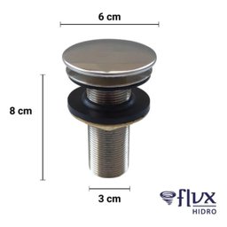 Válvula Click Flvx Hidro 7/8" Vc78-gin Tampa Grande Inox - 3