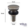 Válvula Click Flvx Hidro 7/8" Vc78-gin Tampa Grande Inox - 3