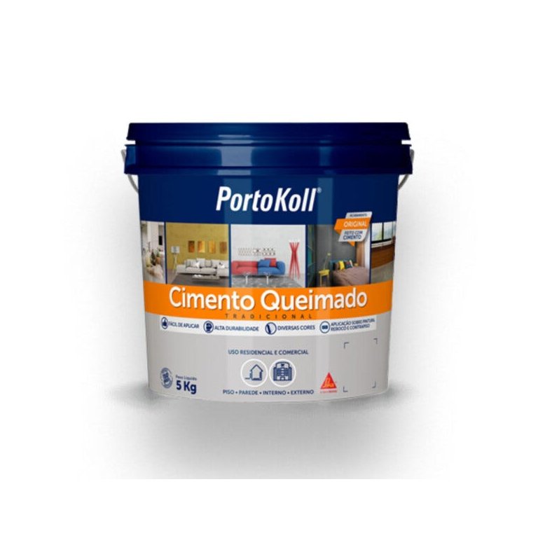 Cimento Queimado 5kg Geada Portokoll