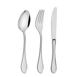 Faqueiro Tramontina Italy em Aço Inox com Facas de Mesa Forjadas 6mm Alto Brilho e Estojo de - 3