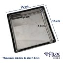Ver imagem 3 de Ralo Oculto Duplo Flvx Hidro 15 x 15cm ROD-15 Inox