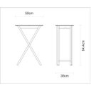 Ver imagem 7 de Bancada de Madeira Teca para Churrasco Tramontina 58 x 38cm Natural