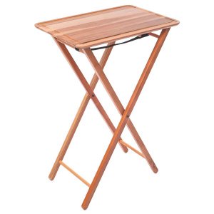 Bancada de Madeira Teca para Churrasco Tramontina 58 x 38cm Natural