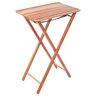 Bancada de Madeira Teca para Churrasco Tramontina 58 x 38cm Natural - 1