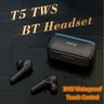 Fone de Ouvido Bluetooth Qcy T5 Tws - Preto - 5