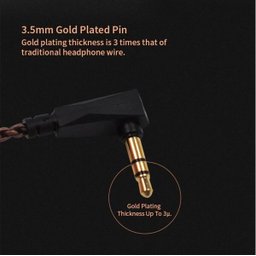 Cabo Kz Tipo C com Microfone para Fones Mod. Zsn / Zsn Pro / Zs10 Pro - 4