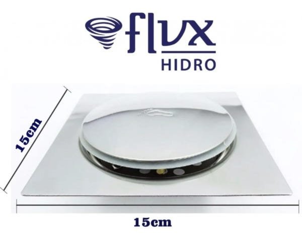Ralo Click Flvx Hidro 15 X 15cm Rc-15 Inox - 4