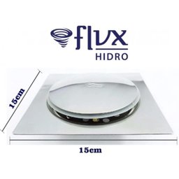 Ralo Click Flvx Hidro 15 X 15cm Rc-15 Inox - 4