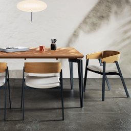 Mesa de Jantar de Madeira e Base de Ferro Preto Califórnia 220cm - 8