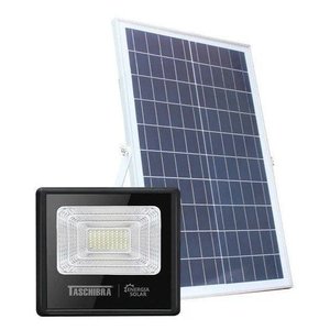 Refletor Solar Taschibra TR Sun Led 40W Preto Luz Branca