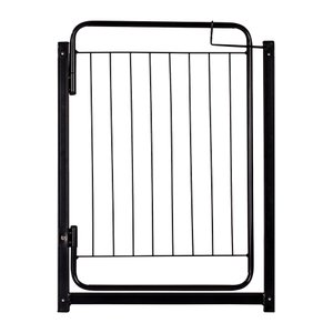 Portão Pet Seguraça Proteção Crianças Cachorros 129 a 134 Cm:preto