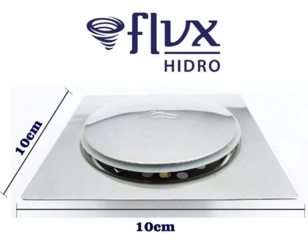 Ralo Click Flvx Hidro 10 X 10cm Rc-10 Inox - 4