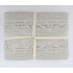 Toalha de Mesa Portuguesa Arabesco em Jaquard 84% Algodão/16% Linho 170x300cm - 3