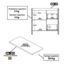 Ver imagem 5 de Gabinete Banheiro com Tampo 1 Pt 2 Gv 79 Cm Bn01 Cinza Dtall