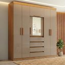 Ver imagem 1 de Guarda Roupa Casal 6 Portas 4 Gavetas B393
