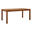 Ver imagem 3 de Conjunto Sala Jantar Nature: Mesa com 2 Bancos e 2 Cadeiras Rústico Escuro Madeira Pinus