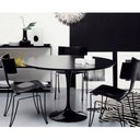 Ver imagem 1 de Mesa de Jantar Tulipa Saarinen Redonda 90 cm Laqueada Preto