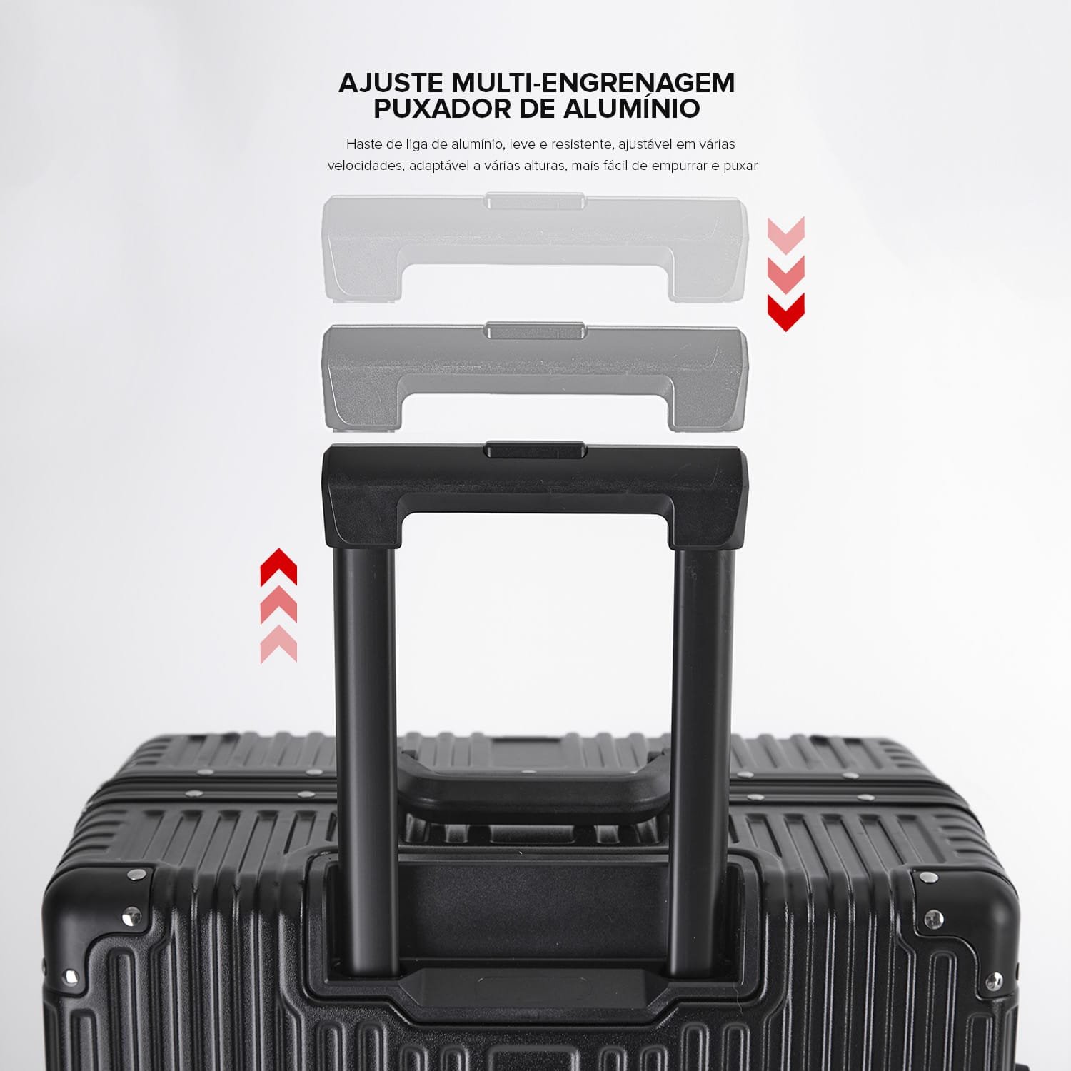 Kit de Viagem com 3 Peças Policarbonato Abs Noruega Maloa:preto - 14