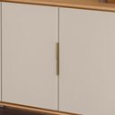 Ver imagem 7 de Aparador Buffet para Sala de Jantar 4 Portas 160cm Dante L05 Jequitibá Off White Fosco - Lyam Decor